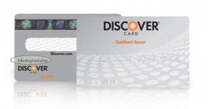 Top 10 Credit Cards - Discover Biodegradable Card